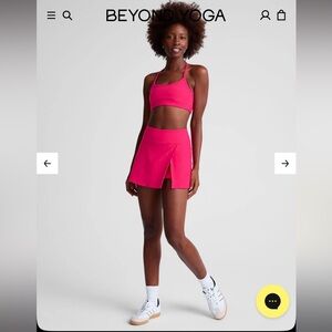 Beyond Yoga Limited Edition Spacedye Points Crossover Skirt XS EUC